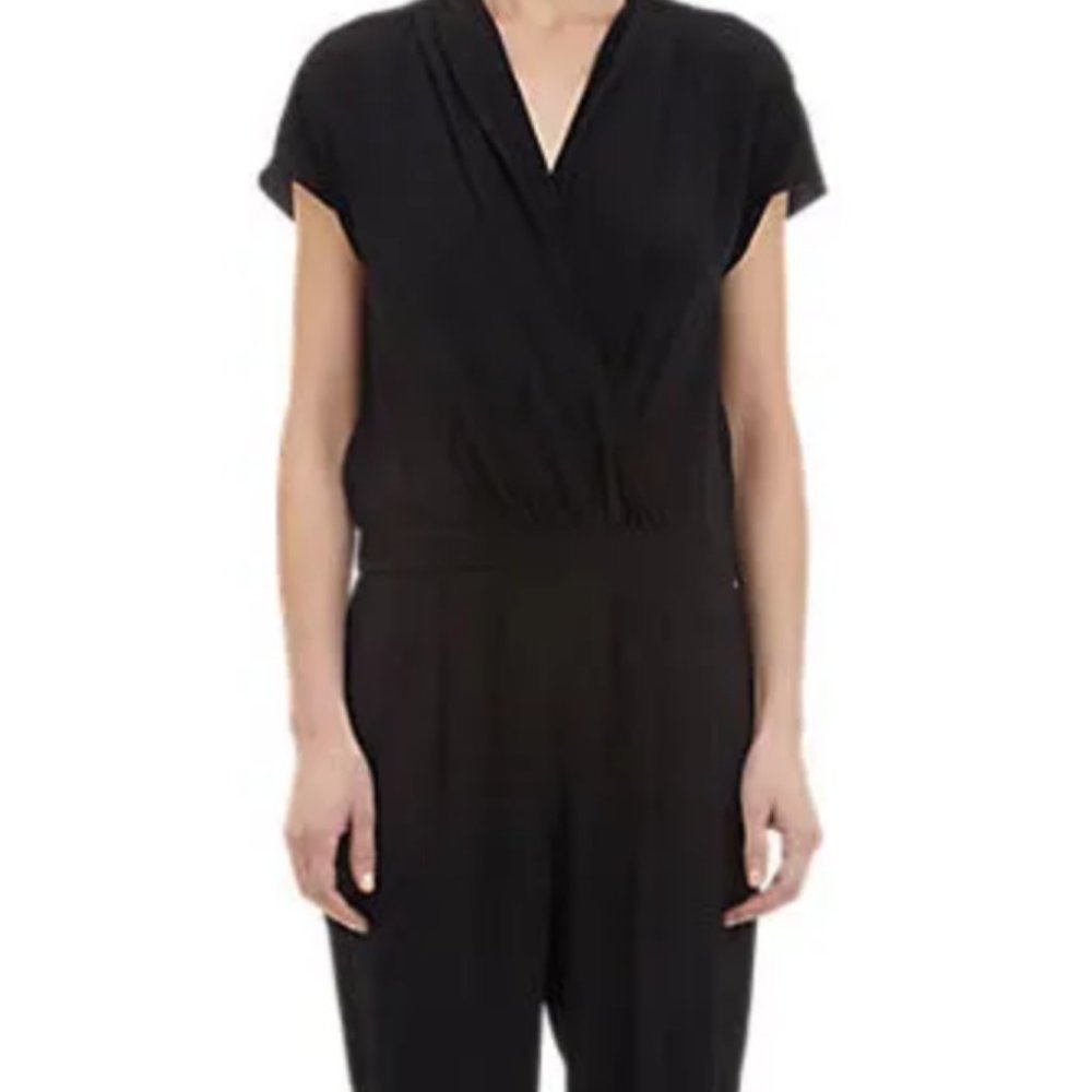 Barneys New York Surplice Jumpsuit